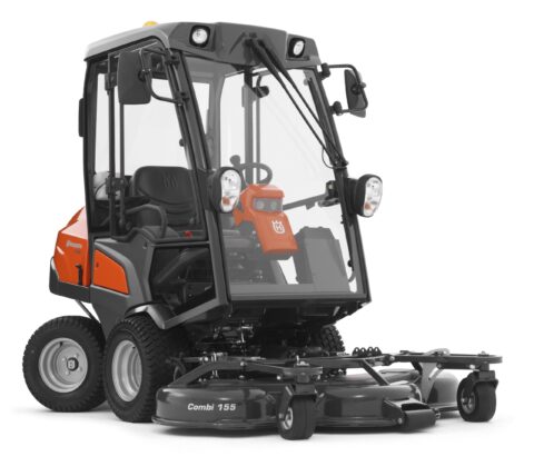Husqvarna Front Mower P 525DX with cabin